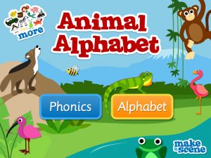 Make A Scene Alphabet Phonics ABC iPad