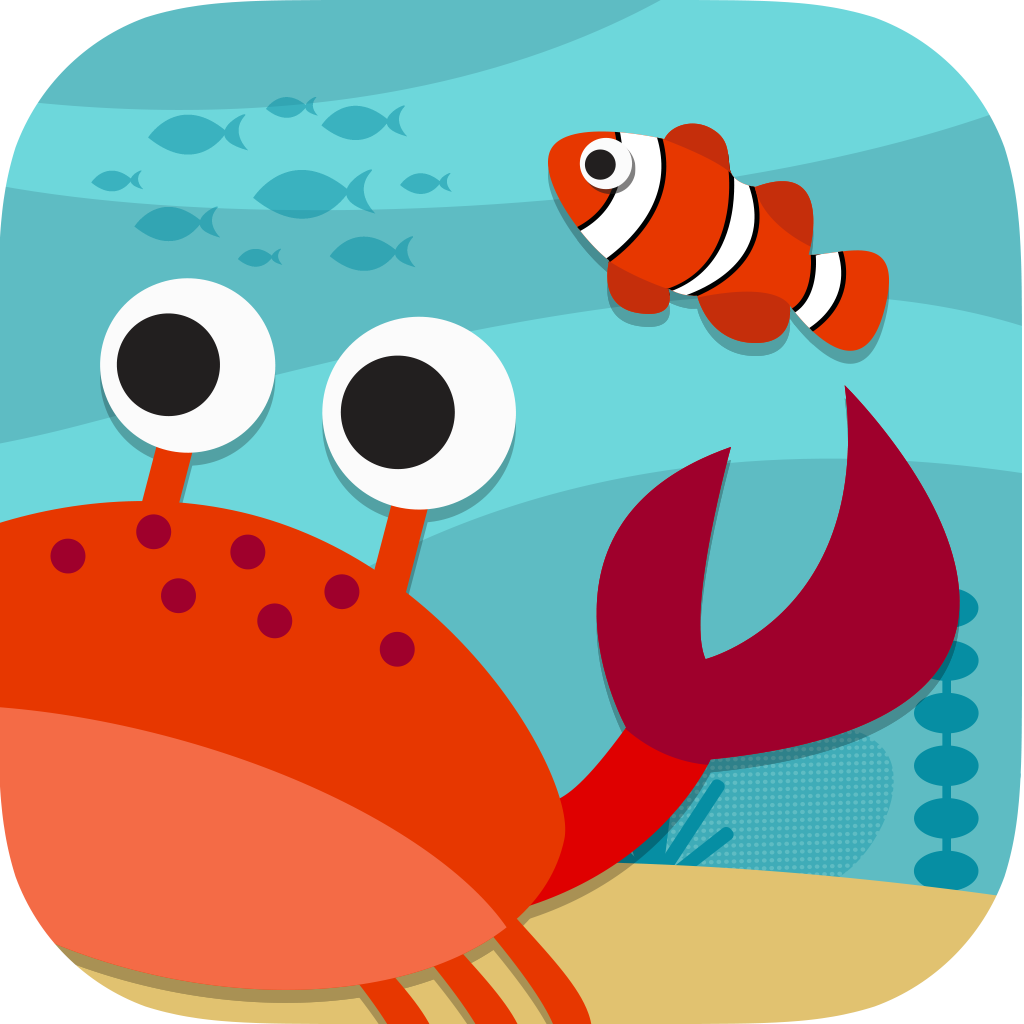 Under The Sea - Make A Scene: Educational sticker apps for children